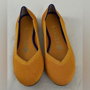 Rothy’s Lemon Drop Flats- size 8